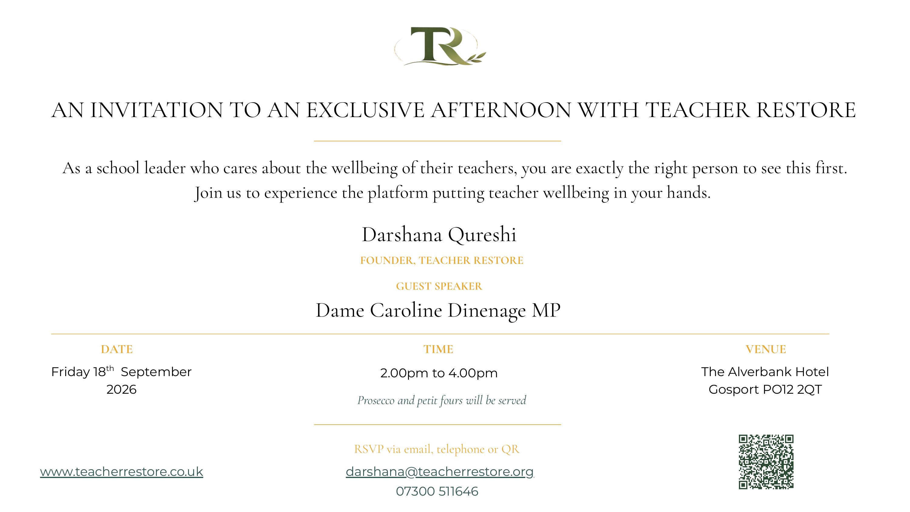 Teacher Restore launch event photo 39