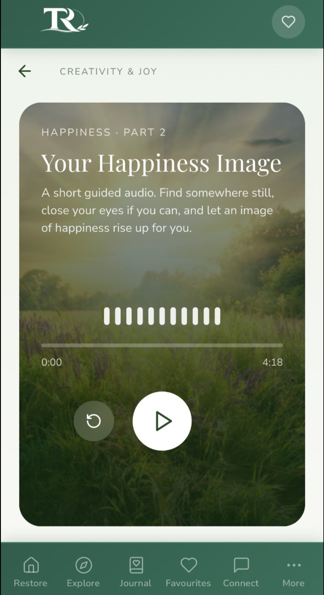 Guided audio